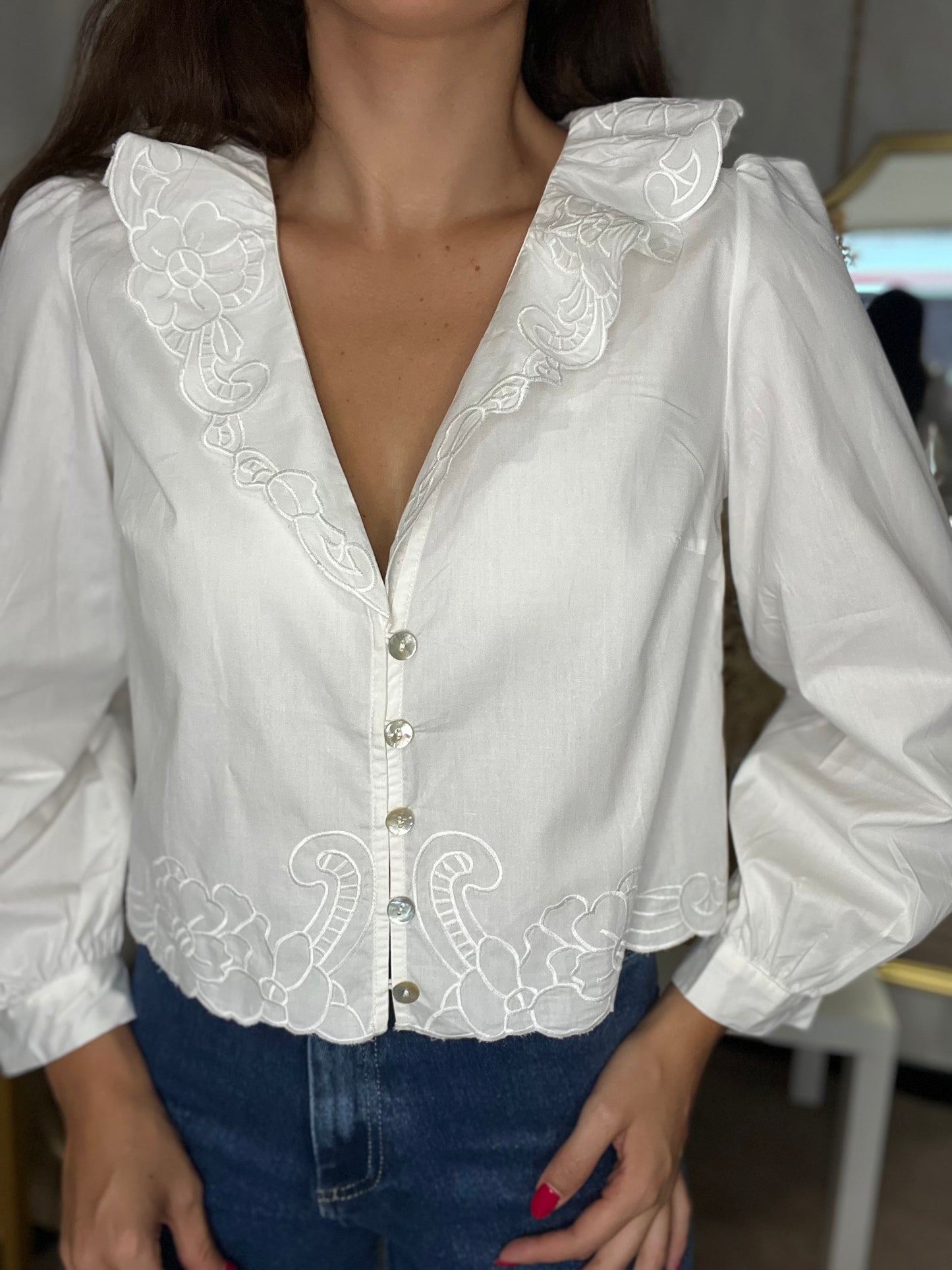 Camisa bordados