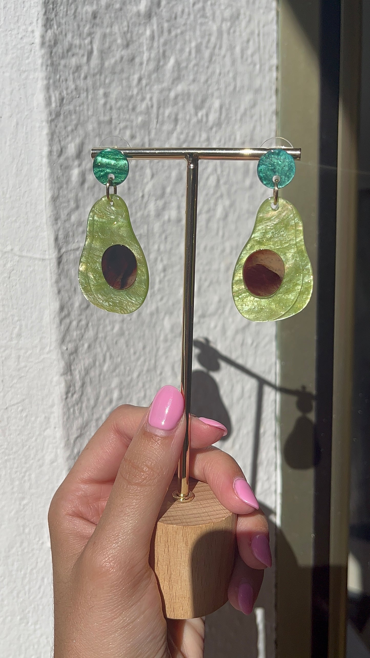 Pendientes Aguacate