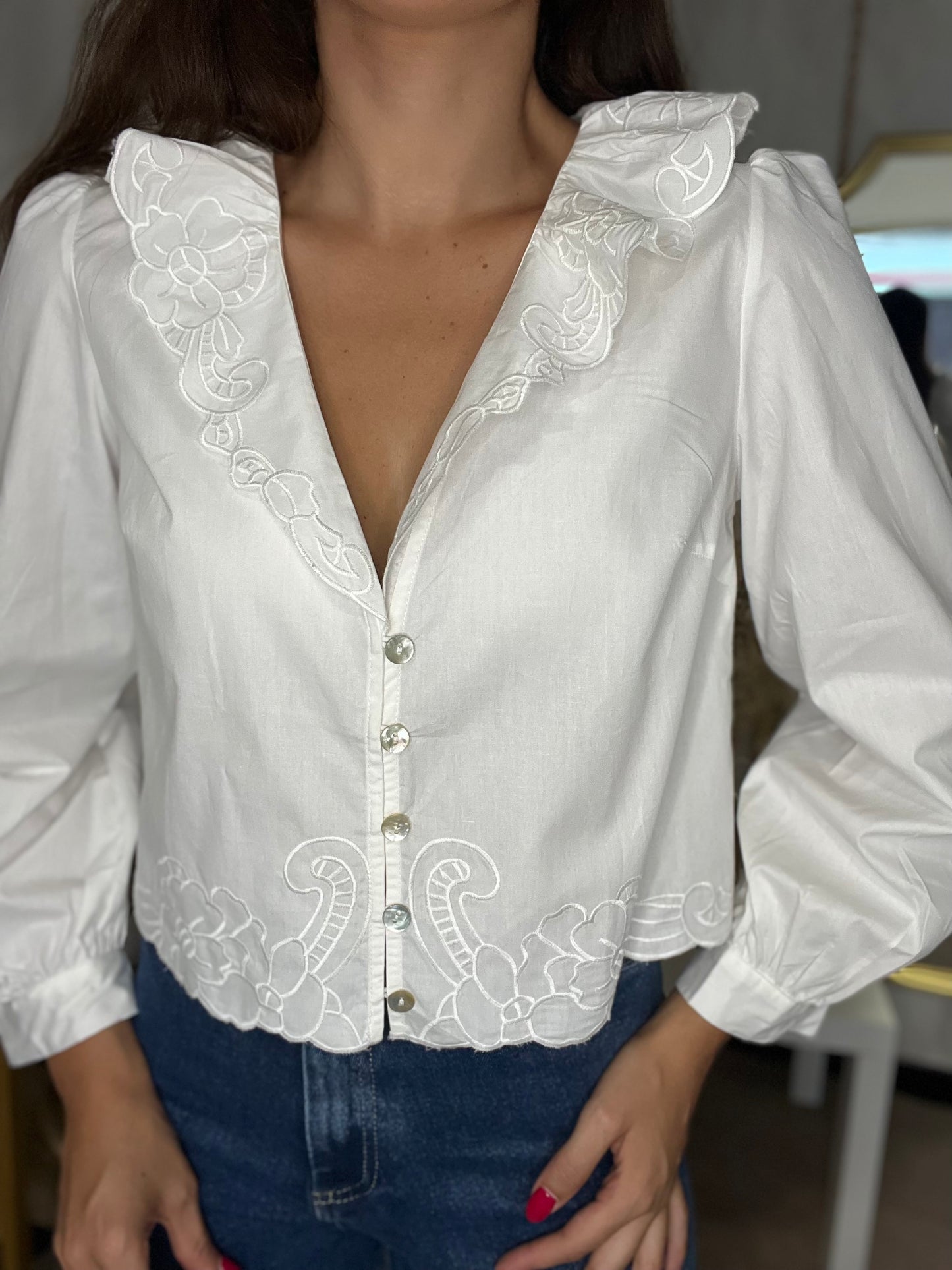 Camisa bordados