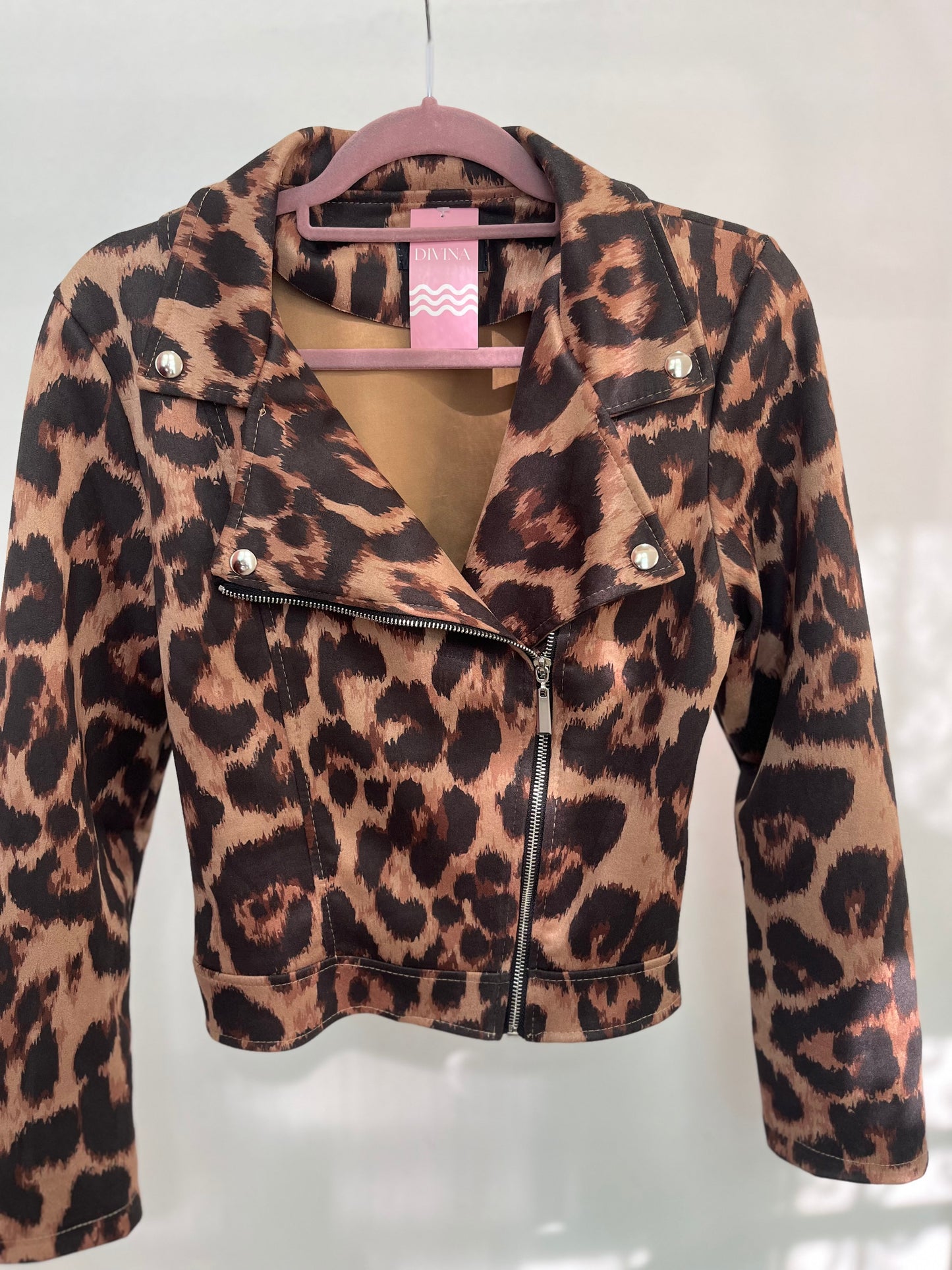 Chaqueta Animal ante